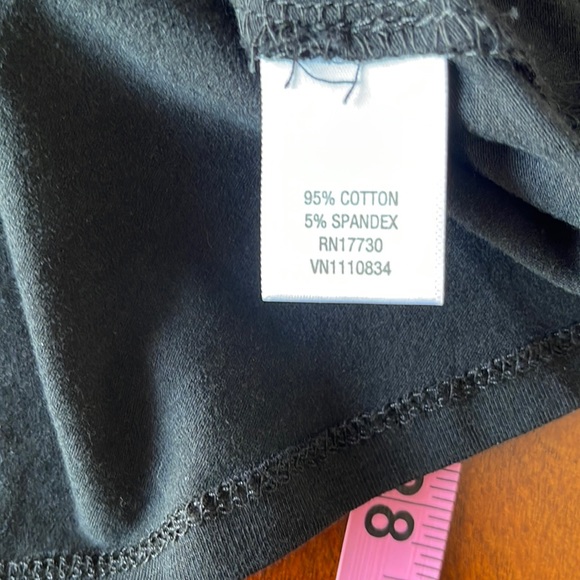 Xhilaration Little Black Short Sleeve Dress - Picture 7 of 7